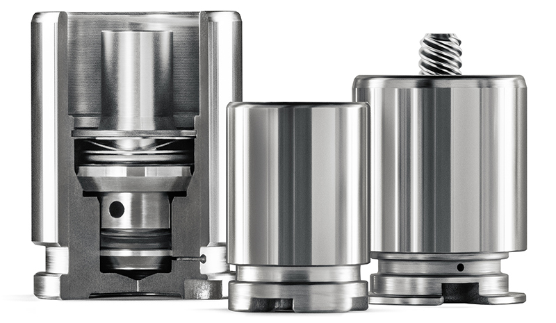 Kit de pistón con mecanismo