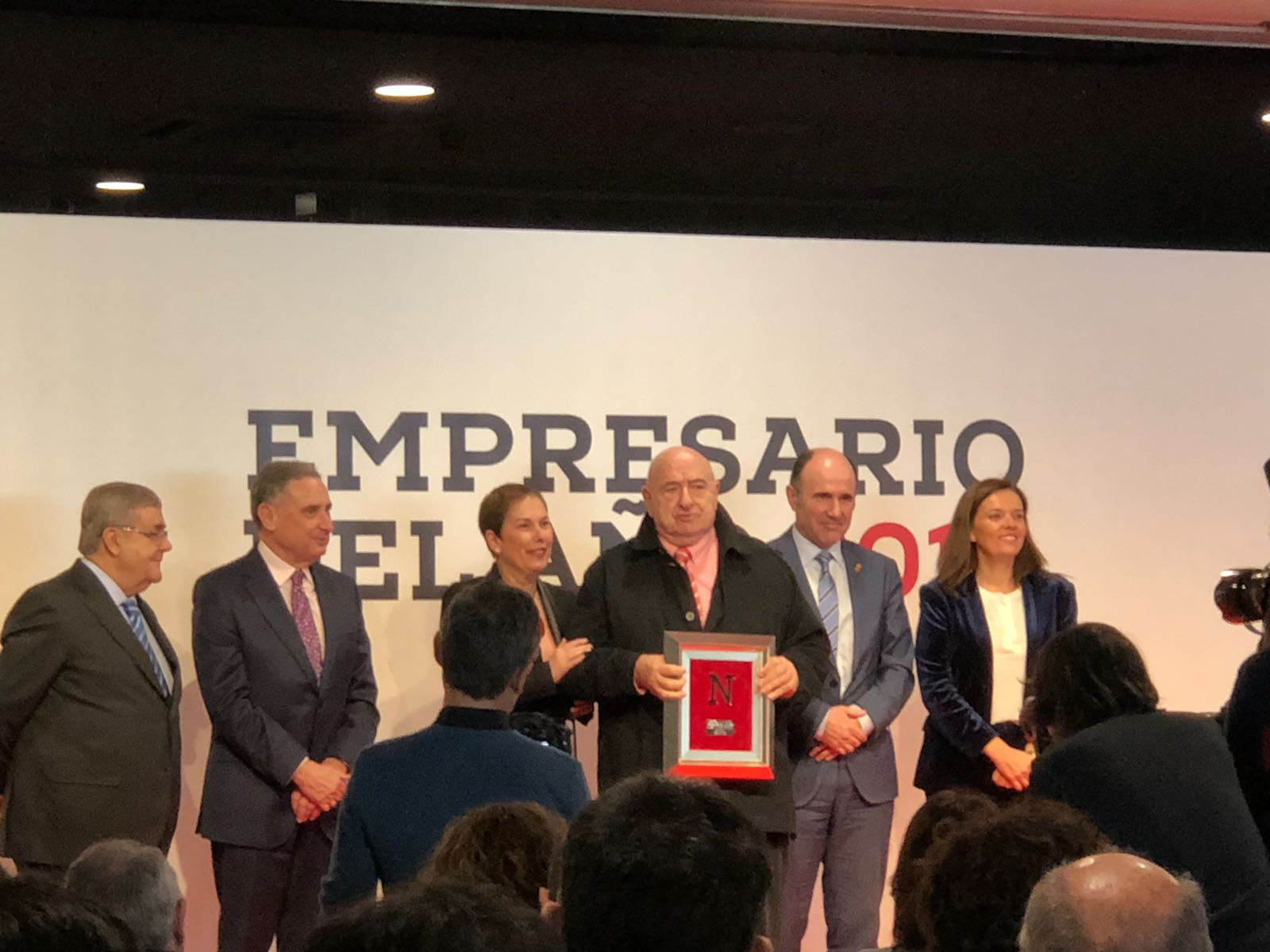 José Antonio Azcárate recibe el premio al empresario del año