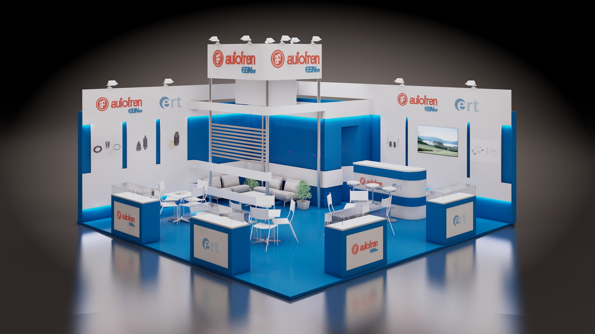 Stand de Autofren en Automechanika Frankfurt